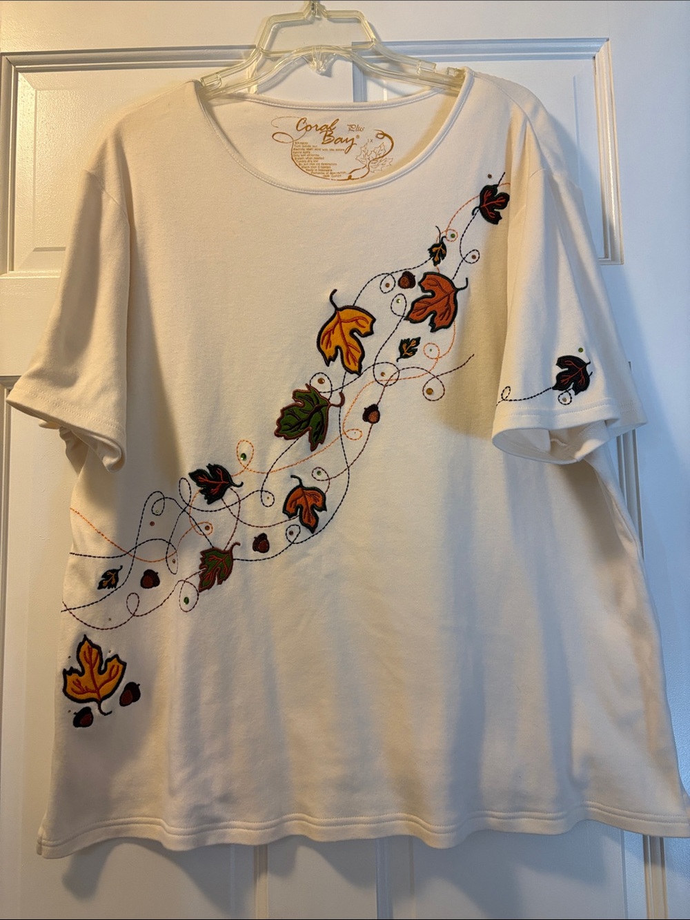 Coral Bay autumn short sleeve top